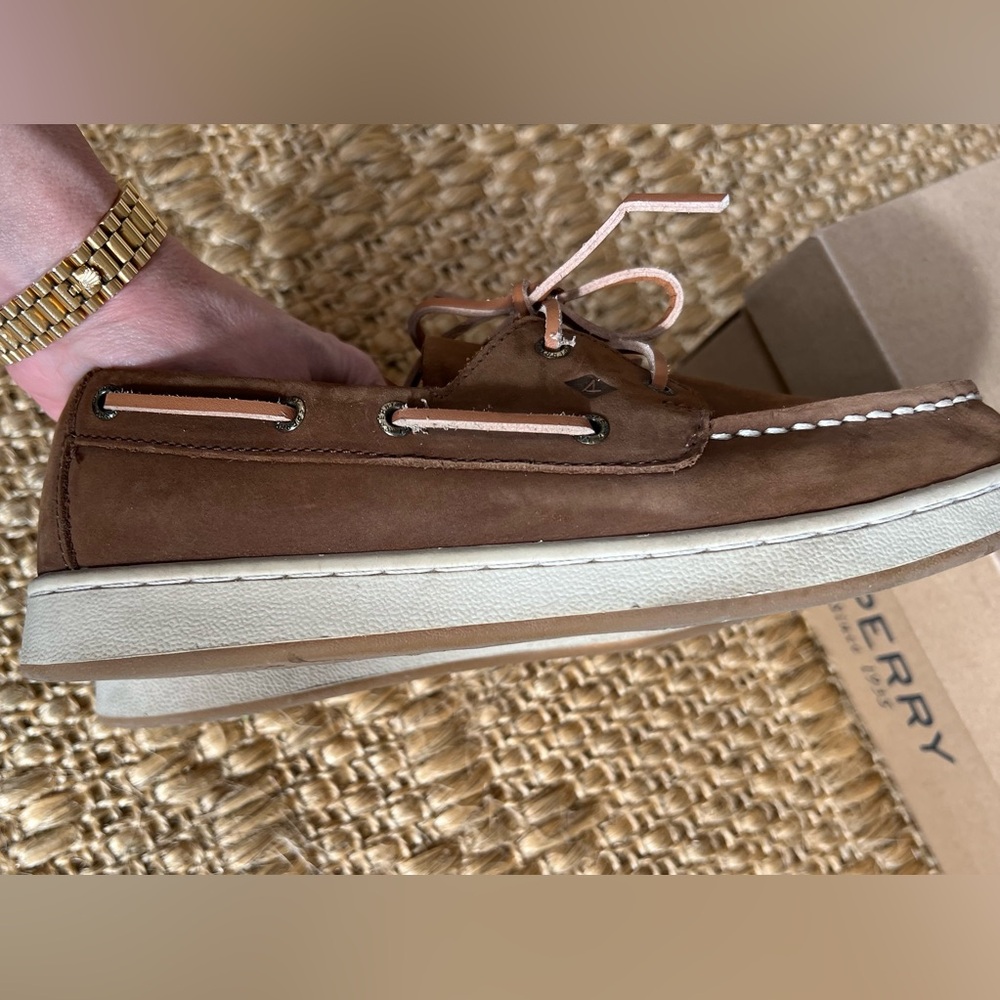 Boys Sperry Cup 2 Boat Shoe size 4 - Picture 5 of 9